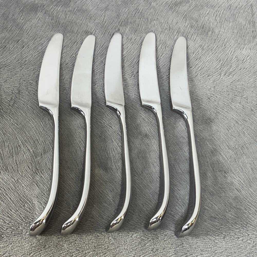 Dansk TORUN Stainless 18/10 Knife Set of 5 Intl Designs Flatware Japan - Picture 2 of 4